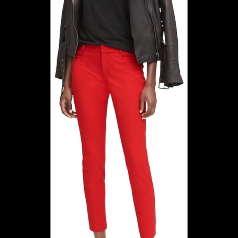 Red Sloan Pants